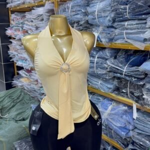 Luxe alter neck top